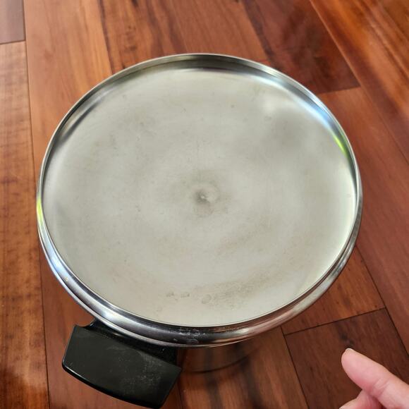 Revere Ware 8 Quart stock pot with lid stainless steel bottom - Picture 4 of 6